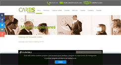 Desktop Screenshot of caresformacion.com
